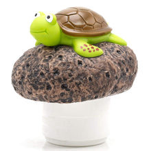 Load image into Gallery viewer, Animal Style Chlorine Dispenser - Turtle On Rock
